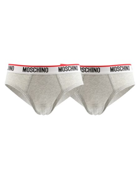 Chaussettes Moschino gris