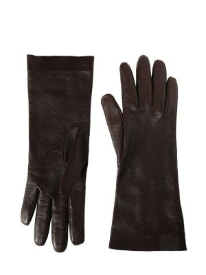 Kožené rukavice Saint Laurent