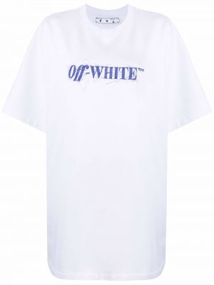 Šaty s potiskem Off-white