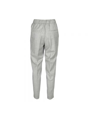 Pantalones de lana Peserico gris