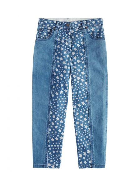 Trykt jeans for jenter Stella Mccartney Kids blå