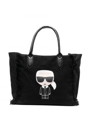Тоут сумка Karl Lagerfeld, черная
