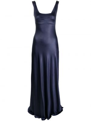 Коктейлна рокля без ръкави Atu Body Couture синьо