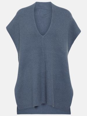 Кашемировый свитер Joseph синий
