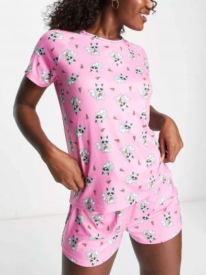 Розовая пижама Loungeable