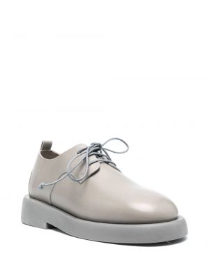 Nėriniuotos oksfordo batai su raišteliais Marsell pilka