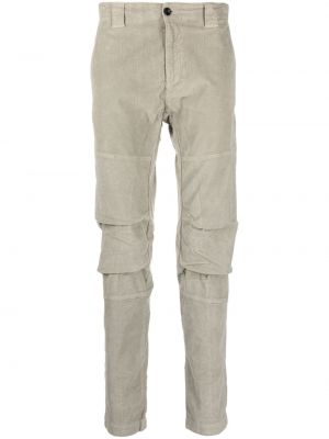 Manšestrové rovné kalhoty C.p. Company béžové