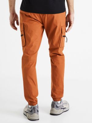 Pantaloni Celio portocaliu