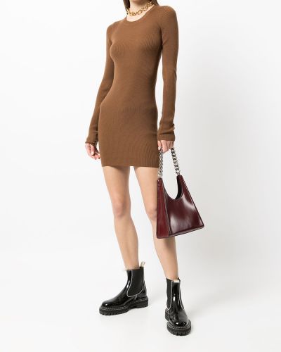 Mini vestido Bec + Bridge marrón