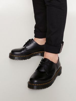 Туфли на шнуровке Dr Martens черные