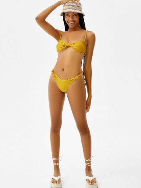 Bikini Bershka żółty