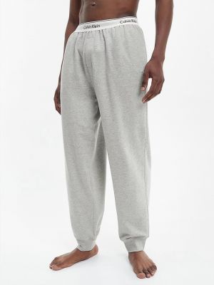 Voľná priliehavá tepláková súprava Calvin Klein Underwear sivá