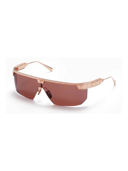 Okulary przeciwsłoneczne z różowego złota Balmain