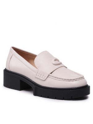 Loafers Coach beżowe