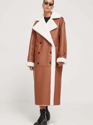 Зимове пальто Hugo коричневе