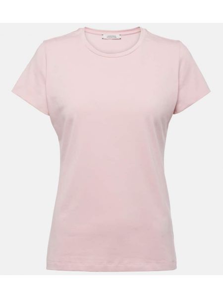 Camiseta de tela jersey Dorothee Schumacher rosa