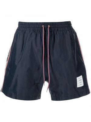 Stripete shorts Thom Browne blå