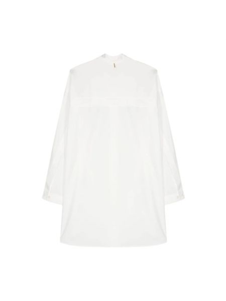 Camisa de algodón oversized Sunnei blanco