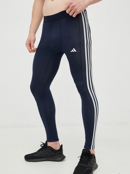 Spodnie sportowe w paski z nadrukiem Adidas Performance