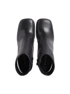 Botas de agua con cremallera Calvin Klein Jeans negro