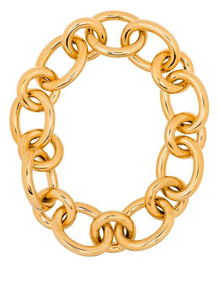 Collar oversized Jil Sander dorado