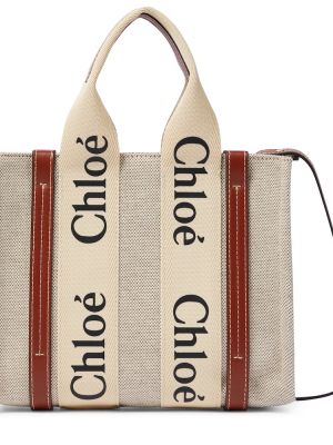 Τσάντα shopper Chloã© καφέ