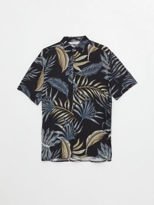 Priliehavá košeľa Lc Waikiki modrá