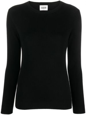 Sweter wełniany Claudie Pierlot czarny