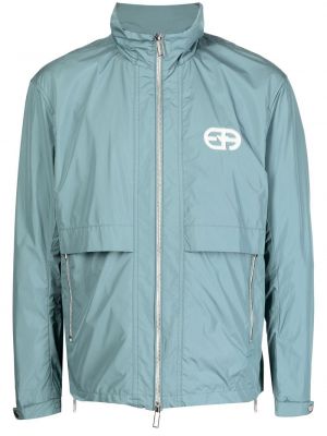 Zip lang jakke Emporio Armani grønn