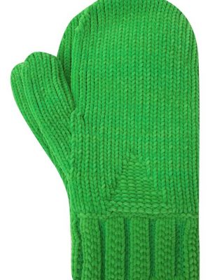 Перчатки Bottega Veneta зеленые