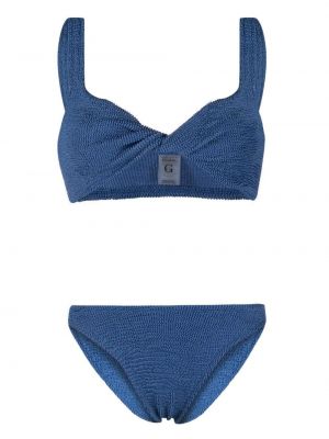 Bikini Hunza G blau