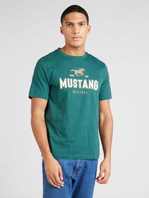 Marškinėliai Mustang smėlinė