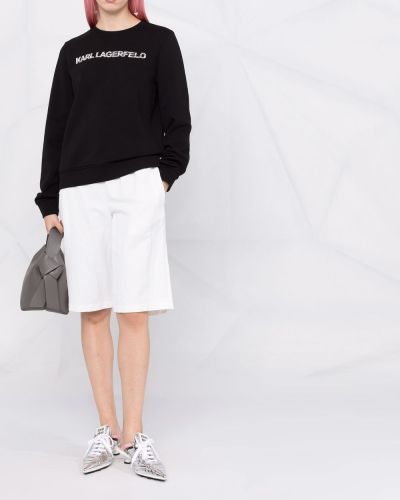 Sweatshirt mit rundhalsausschnitt mit print Karl Lagerfeld