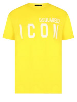 Футболка Dsquared2 желтая