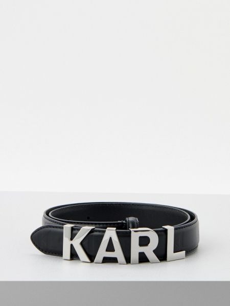 Ремень Karl Lagerfeld черный