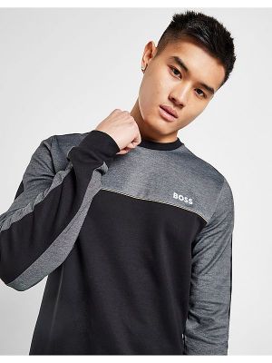 Fleece melegítő felső Boss - Fekete