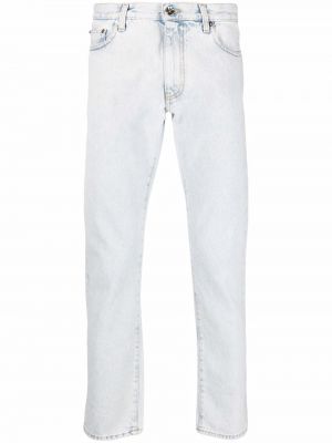 Jeans skinny slim fit con stampa Off-white
