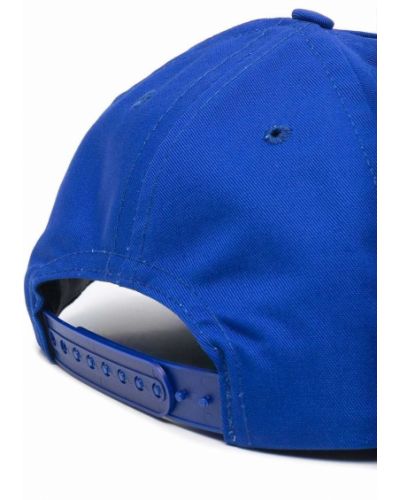 Gorra con bordado Rhude azul