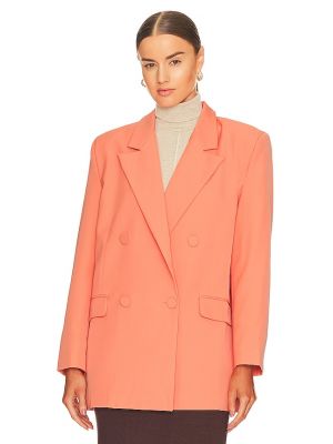 Blazer oversized Bardot naranja