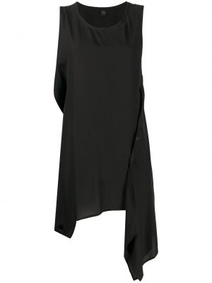 Drapovaná vesta bez rukávů Y's černá