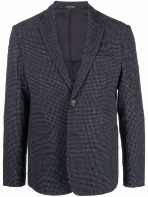 Lang blazer Emporio Armani blå