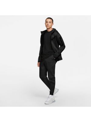 Fleecové teplákové nohavice Nike čierna