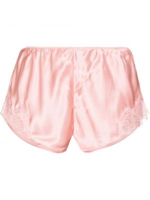 Кружевные шорты на шнуровке Sainted Sisters, розовые