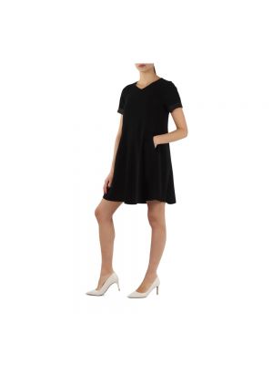 Mini vestido bootcut Emporio Armani negro