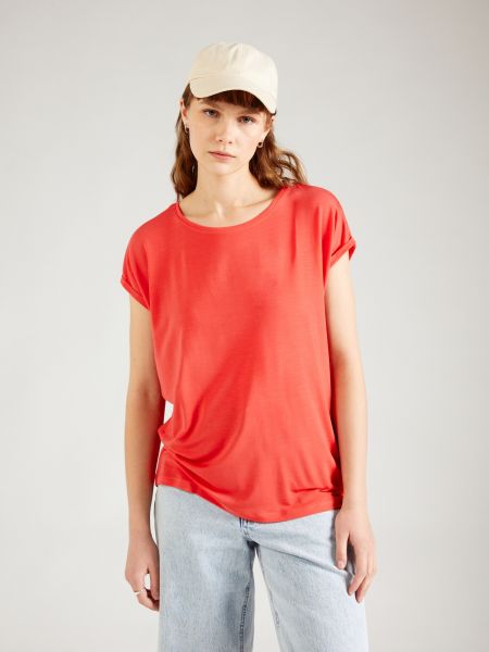 Marškinėliai Vero Moda raudona