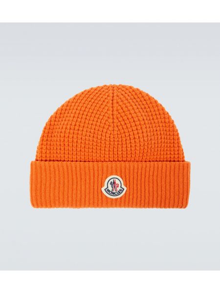 Kashmir ull lue Moncler oransje