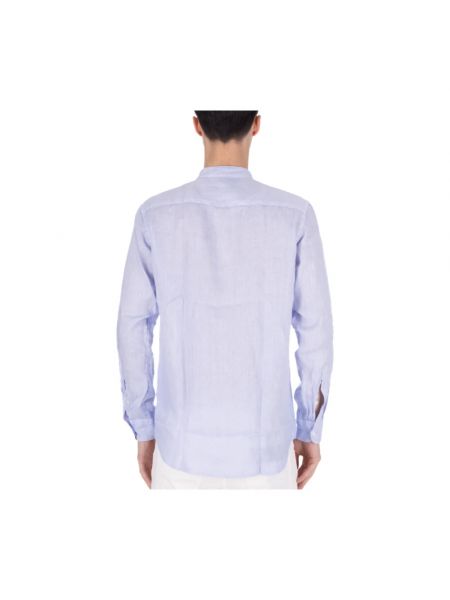 Camisa de lino Altea azul