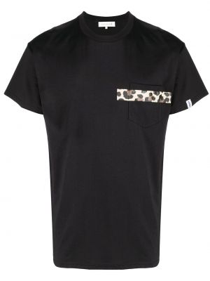 T-shirt a righe Mackintosh nero