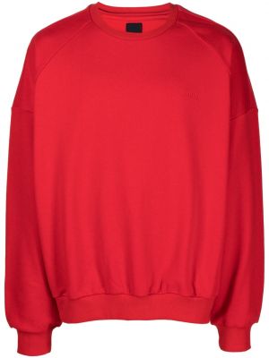 Βαμβακερός φούτερ με σχέδιο Juun.j κόκκινο