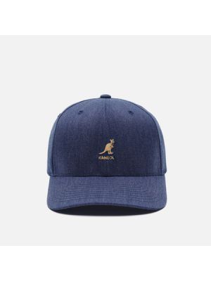 Шерстяная кепка Kangol синяя